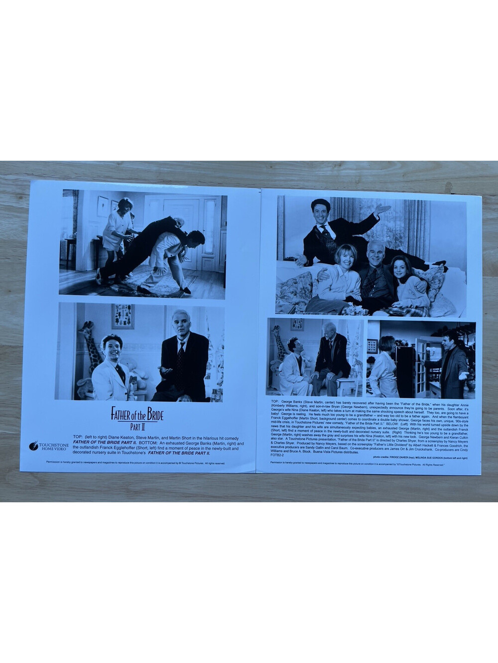 Father Of The Bride Part II Movie Photo Lot Steve Martin Photo Martin Short